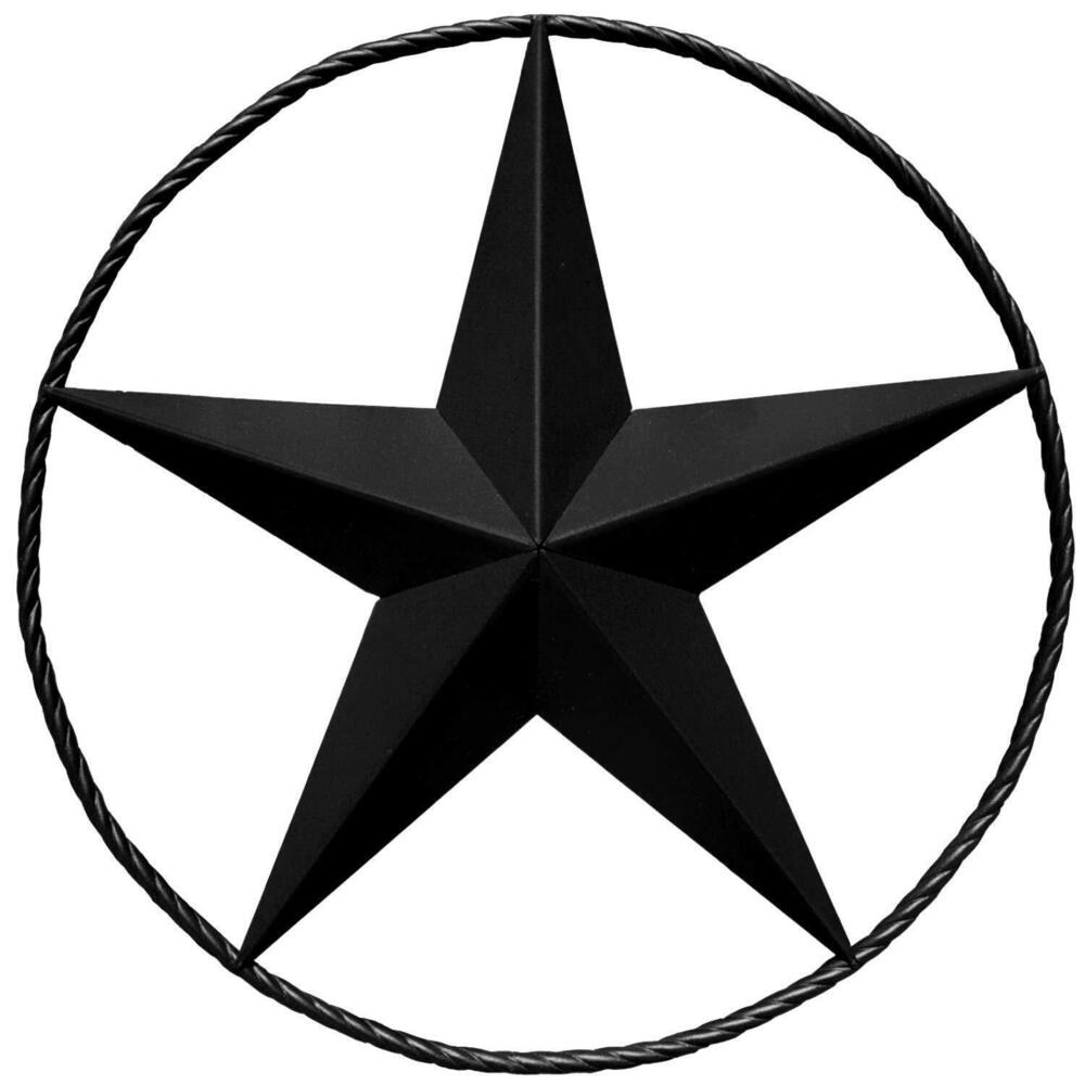 6883 Dark Bronze Barn Star – Metal Stars for Outside, Texas Star Metal Wall